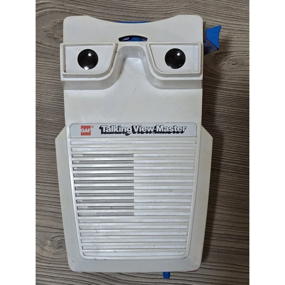 Talking View Master /w Spiderman Reel *As Is* Talking Part Not‎ Working
